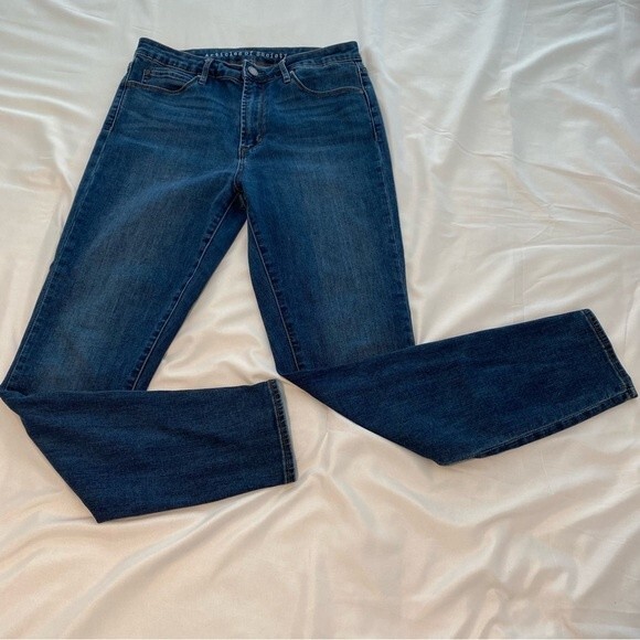 Articles of Society Dark Wash Mid Rise Skinny Jeans Denim Boho SZ 29 (SZ 8) - Picture 1 of 14